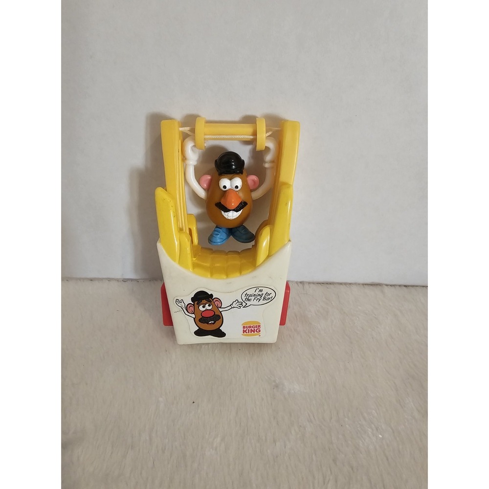 Vintage Mr Potato Head Burger King Kids Club Pull Up Toy‎ 1998 Hasbro